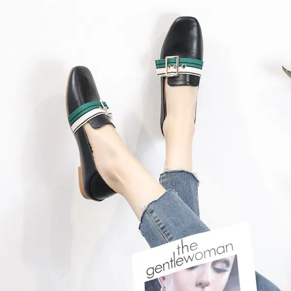 바이러뷰 플랫 스윗 단화 여성 여름에는 연하다 내막 늦바람 부드러운 봄 타입 임부 41 143 발볼