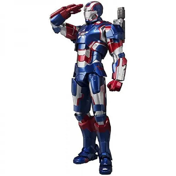 S.H. 피규 아트 아이언 패트리어트 약 160mm PVC · ABS · 다이 캐스트 제 도장이 끝난 가동 피겨