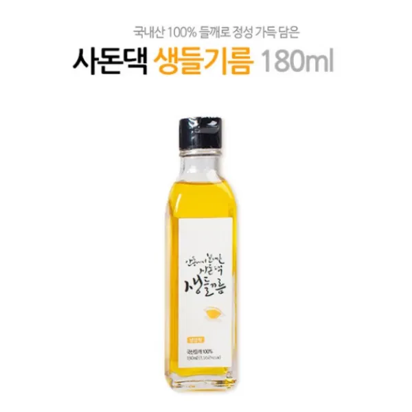 사돈댁 생들기름 180ml, 단일상품