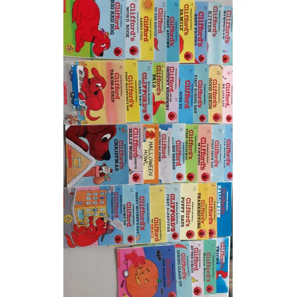 [개똥이네][중고-상] Clifford Big Red Dog(Cassette Tape 1개