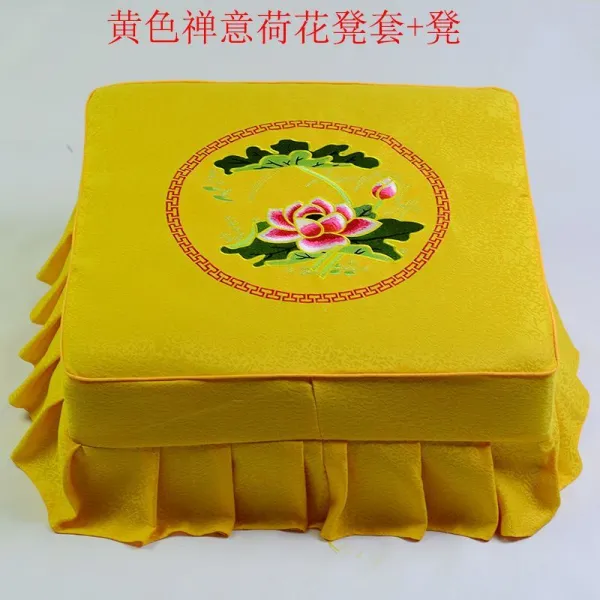 절 연꽃 면배의자커버 불당사찰배 매트 부들방석 의자와 부딪치다 엉덩방아를 찧으며 허리를 굽혀 앉다 스툴 4770198198