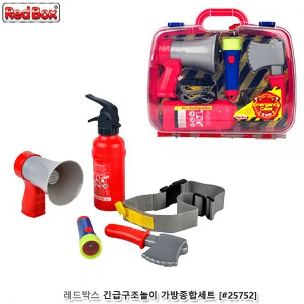[아낌없이주는나무] 세트 가방 장난감 긴급 레드 종합 박스 구조 놀이 S/N 1920 NO: +나뭏 UN/1229 KS570BC7