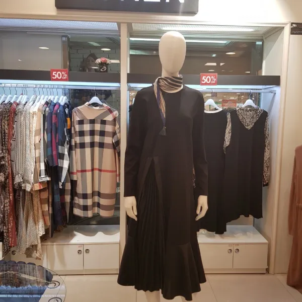 에이렌 울산점 블랙 원피스RJ2OP220 BK F