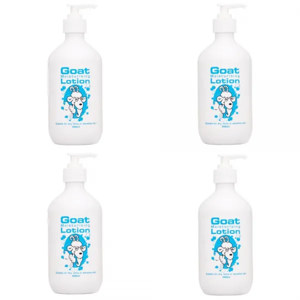 산양유바디크림 염소유 닭살피부 산양우유 4팩 500ml 산양바디크림 산양유 양젖 Goat Milk Moisturising Lotion (500ml), 옵션없음, 옵션없음