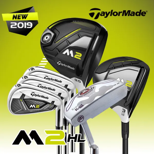 (테일러메이드정품) 2019년 M2 HL 여성 조합풀세트(여성), (배송메세지기입)