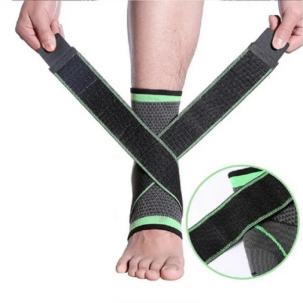 고탄력이중 스트랩 깁스밴드 축구 런닝 발목통증 헬스스포츠아대 아킬레스건발목고정 복숭아뼈 테이핑