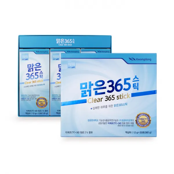 광동 맑은365스틱 30포 1개월 환절기 기관지건강 목건강 목관리 목시원 목건조 목이편안한 전통원료