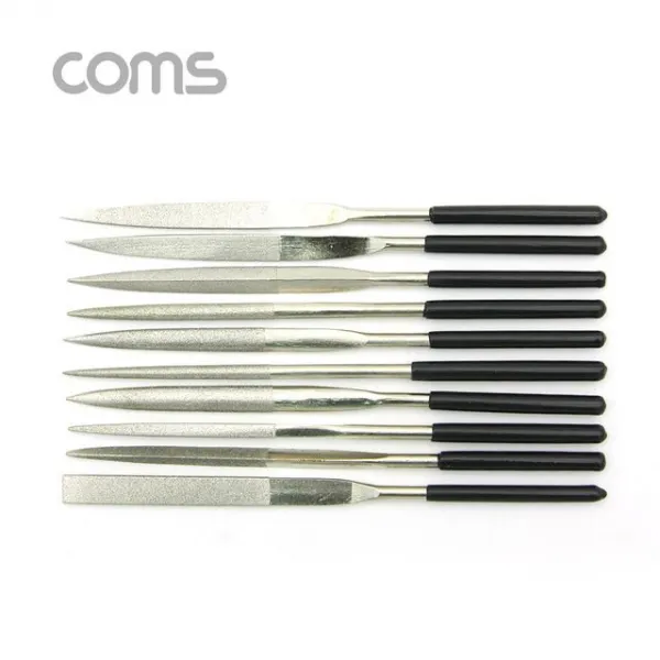 공구 다듬질용 줄세트 10pcs 야스리 쇠줄 세트 수작업공구 다듬줄