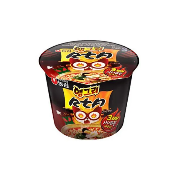 농심 앵그리 너구리 큰사발 114g 16개 RTA, 농심 앵그리 너구리 큰컵 16개