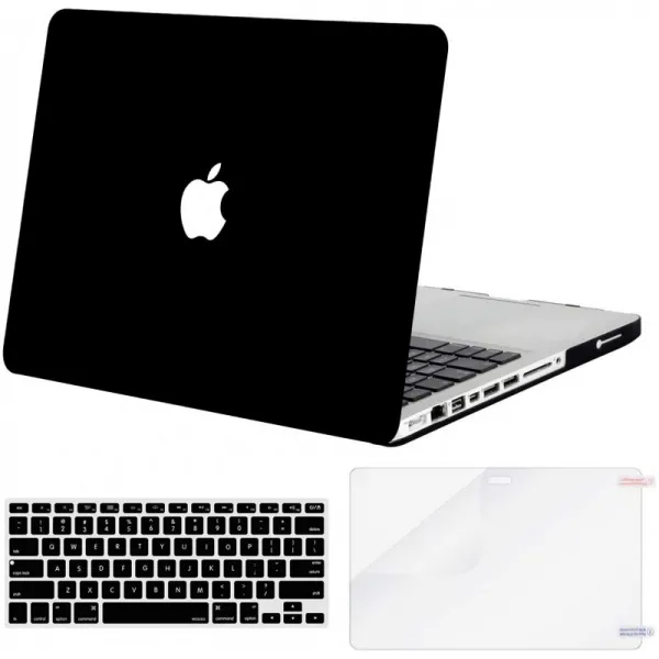 MOSISO Plastic Hard Shell 케이스 및 키보드 커버 스킨 및 화면 보호기 구버전 MacBook Pro 15 인치 (모, 단일상품