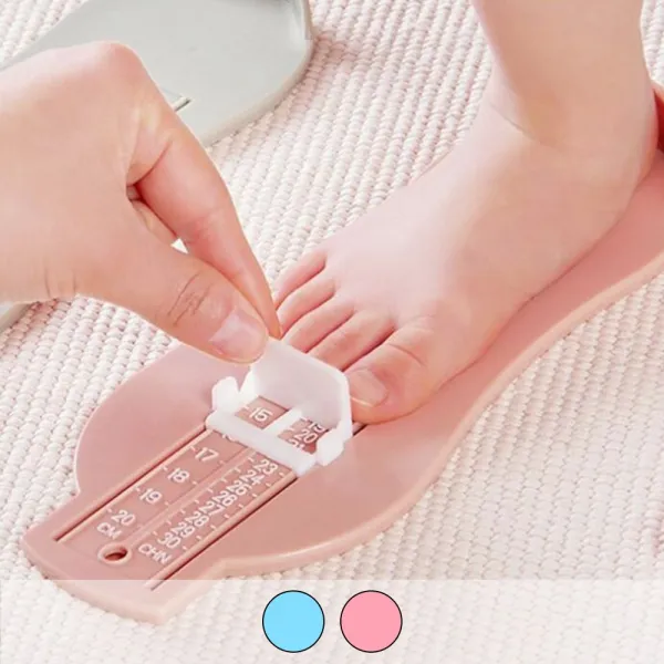 아기 발재기 정확한 발 측정기 유아 발사이즈 측정 본상품선택 No.01 아기발재기 베이비핑크
