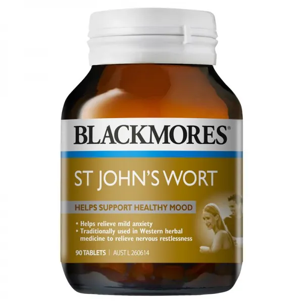호주 블랙모어스 항우울제 세인트 존스 워트 1800mg 90정 Hyperiforte