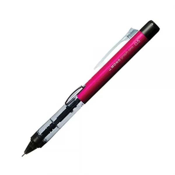 톰보우 모노그래프원 0.5mm 핑크 -다스 10개입 필기도구 사무, 1개