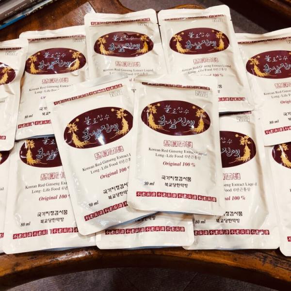 북교당한약방 홍삼진액, 60포, 80ml