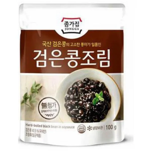 국내산 종가집 검은콩조림 콩자반 자취러 콩요리 맛난 가정식 KOREA560C10, 종가집 검은콩조림60g