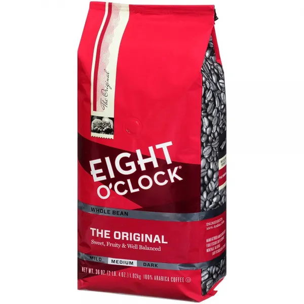 Eight O'clock Coffee 에이트 오쿠롯쿠 원두 콩 원래 36oz 선택 상세설명참조