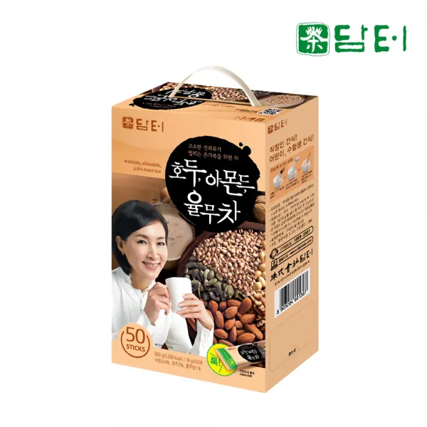 담터 호두아몬드율무차 50T (13g x50), 13g, 50개