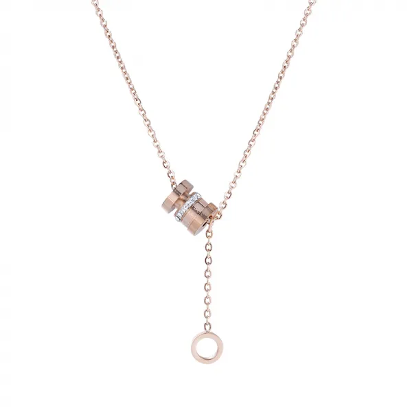 소만 허리 목걸이 여 쇄골 체인 소중 브랜드 감각 네트 레드 심플 개성 펜던트 목 액세서리