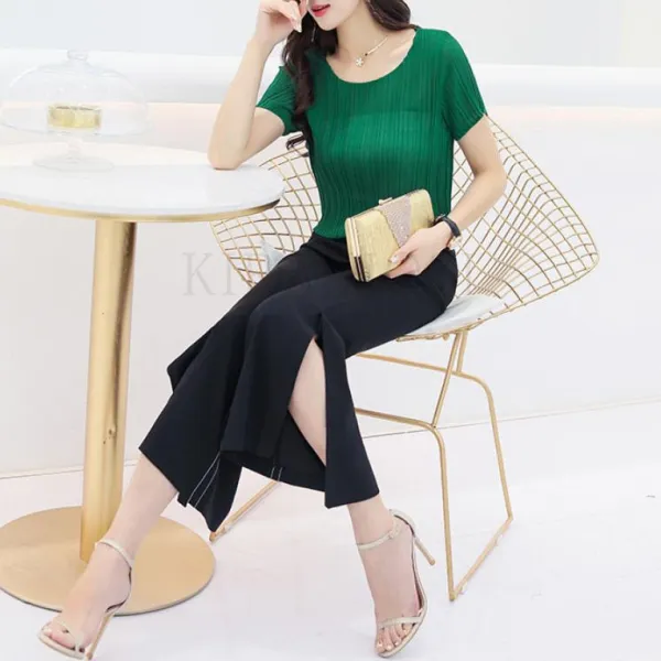 Kirahosi 골드문 여성 여름 블라우스 캐주얼 H 87 Bv56kxl