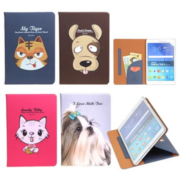  바보사랑 갤럭시탭s3 9.7 케릭터회전케이스