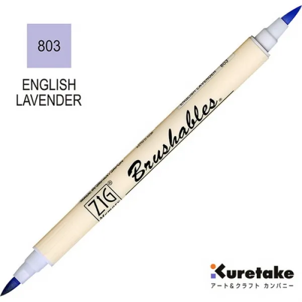  바보사랑 마커 브러셔블 Ms7700 803잉글리쉬라벤더 1개