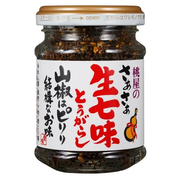 모모야 자자 생 시치미 양념 고추 55g, 단일옵션