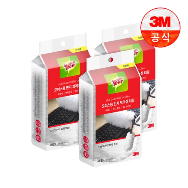 [멸치쇼핑]3M [3M]뉴 사무실용 먼지떨이 리필 2입 3개, 상세페이지 참조
