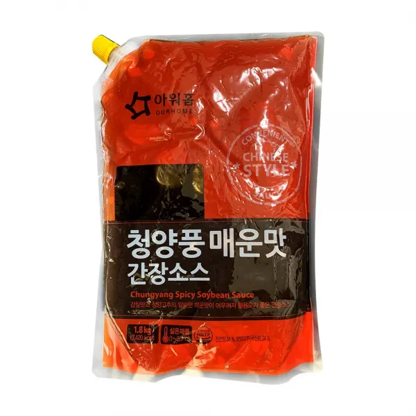 아워홈 청양풍 매운맛 간장소스 1.8kg, 1개