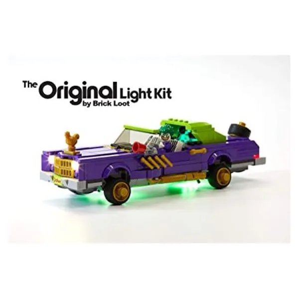 레고 조커 악명 차대를위한 브릭 전리품 Led 조명 키트 70906 레고 세트 포함되지 않음 999999361705 One Color