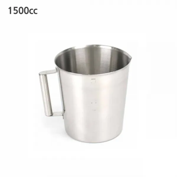 베라스@_고급형 스테인레스 계량컵 1500cc 계량컵 제과제빵도구 급식소계량컵 대형식당계량컵 고급형계량컵_@하이, 선택상품_
