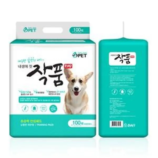 [작품패드] 애견 패드 100매 최고급형 4555cm, 작품패드 최고급형 100매