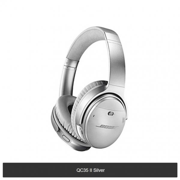 Bose 보스 신품정품 QuietComfort 35 wireless headphones QC35 노이즈 캔슬링 와이어리스 헤드폰 무료배송 최저가, 실버, Bose 보스 QC 35 2세대