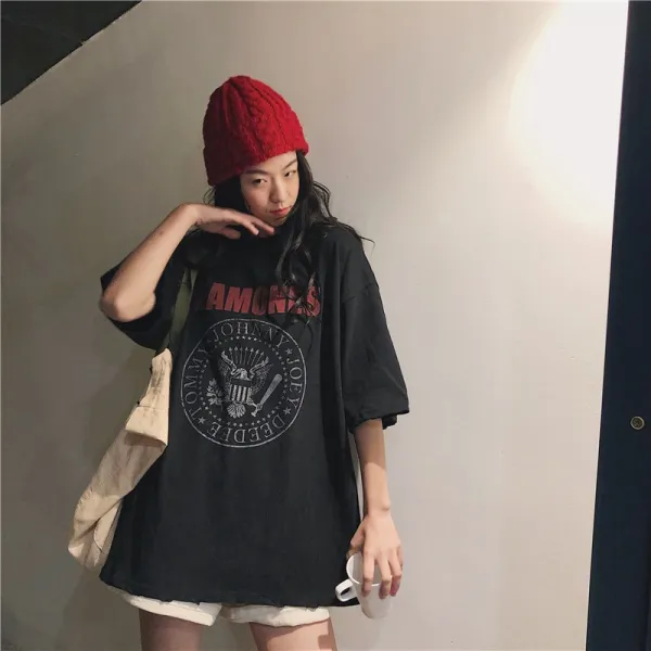 cici 항풍초화 sec 반팔 티셔츠 여루한한판 인스양기원숙린나태풍상계녹색상복