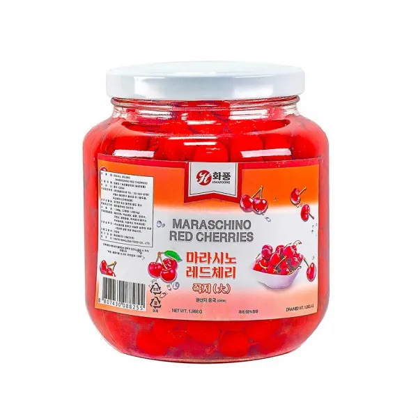 화풍 마라시노 레드 체리 1988g (꼭지), 1개, 1988g