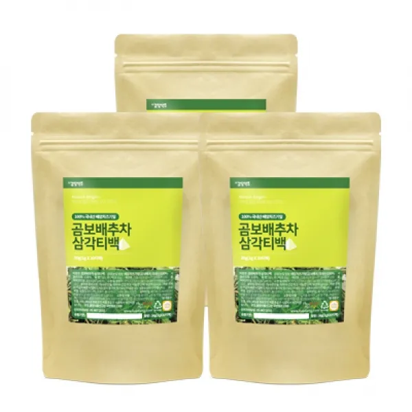  갑당약초 곰보배추 삼각티백 90티백 30티백x3 배암차즈기 단품