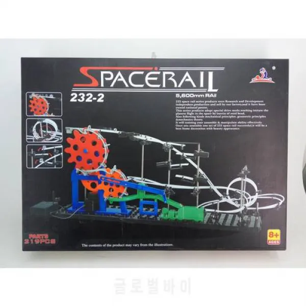 롤러 코스터 2g 스페이스 레일 232 2 모델 구축 키트 크리에이티브 디자?
