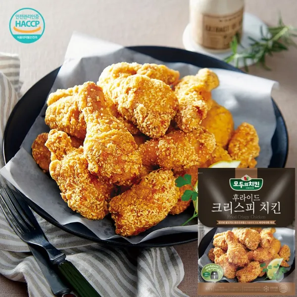 모두의치킨 에어프라이어 크리스피 치킨, 900g, 2팩