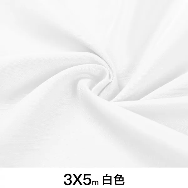 포커싱스크린 스튜디오 3x5미터 단색 배경 방송 생방송촬영 촬영 소품 두꺼운 부직포 빛흡수 수건, T03-화이트 3*5미터