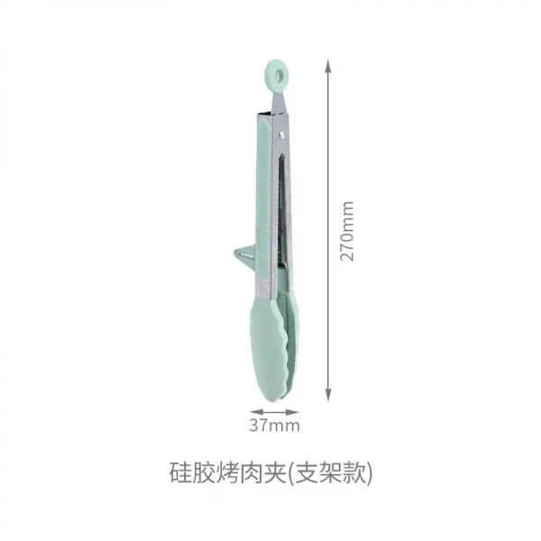 베이튜소품 오일 브러시 주방 라우빙 부침개 브러쉬 가정용 내열 식료품 급 식용 작은 솔 실리콘 바비큐 2668265605, 받침대 실리콘 음식을 집다 (올리브그