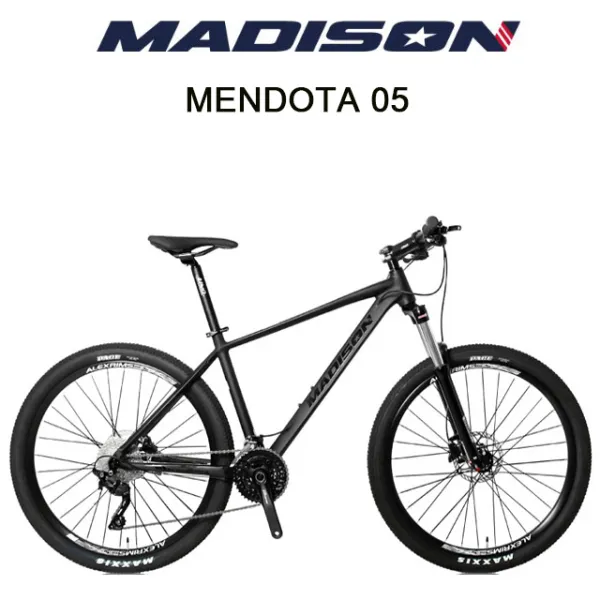 (완조립) 2019 매디슨바이크 멘도타05 데오레30단 알루미늄 MTB 자전거, 15인치/스텔라 블랙