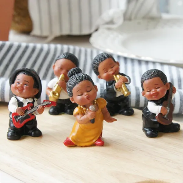 5p 미니어처 찬장장식 데코 소품 귀여운 악단 소품샵