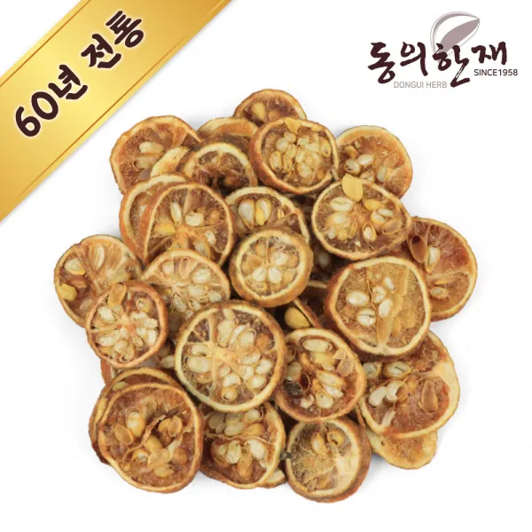 동의한재 탱자열매 말린 건 노지실 국내산 600g 노란탱자, 단품