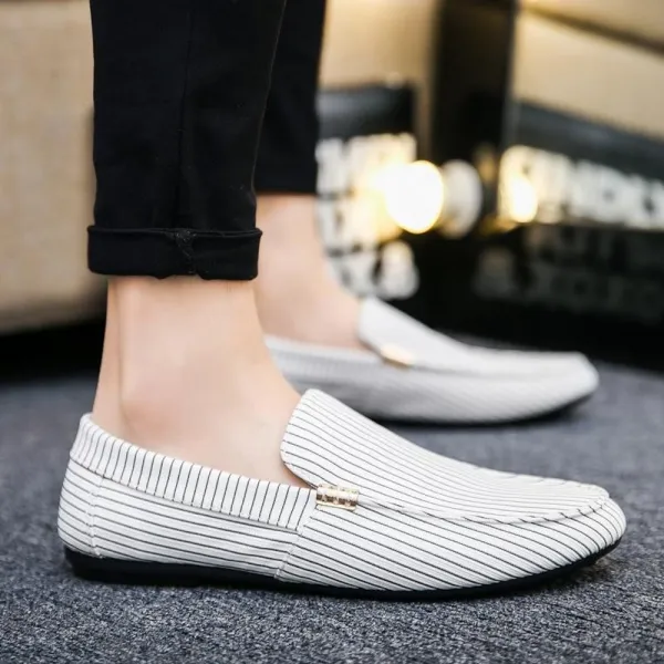 위파인더 여름 캔버스 로퍼 남자한판 패션 슬립온 주니어 사회화