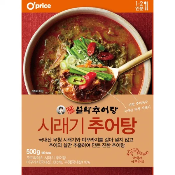 오프라이스 남가네 설악추어탕, 10개, 500g