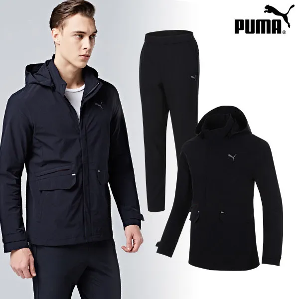 [푸마] [PUMA]19 NEW 남성 아웃도어 트랙수트(블랙) NMYYSJ04