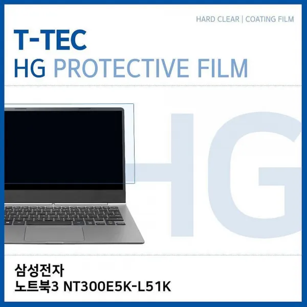 싸다팡 T 삼성전자 노트북3 NT300E5K-L51K 고광택 액정보호필름 노트북 보호필름, 1