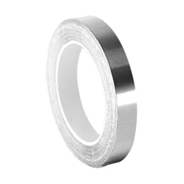 3M 3361 High Temperature Stainless Steel/Acrylic Adhesive Foil Tape 0.5" Width x 3yd. Length (4 rolls), 본문참고