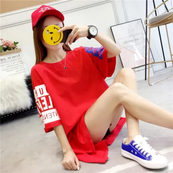 kirahosi 골드문 여성 반팔 티셔츠 블라우스 캐주얼 DSA 44 + 스마트스트랩 증정 L7as57