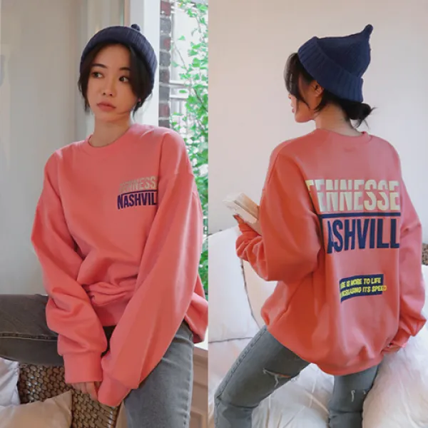 스위트바니 여성용 티셔츠 기모스카치테네시