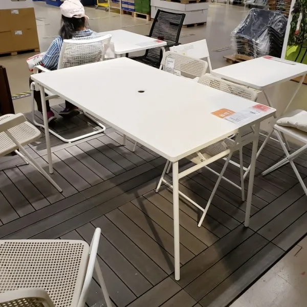포근 Ikea 손수건 서 달라고 부탁하다 접이식 베란다 식탁 심플 찻상테이블 커피테이블 정원 레져테이블